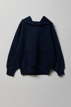Girls Luxe Fleece Boxy Hoodie