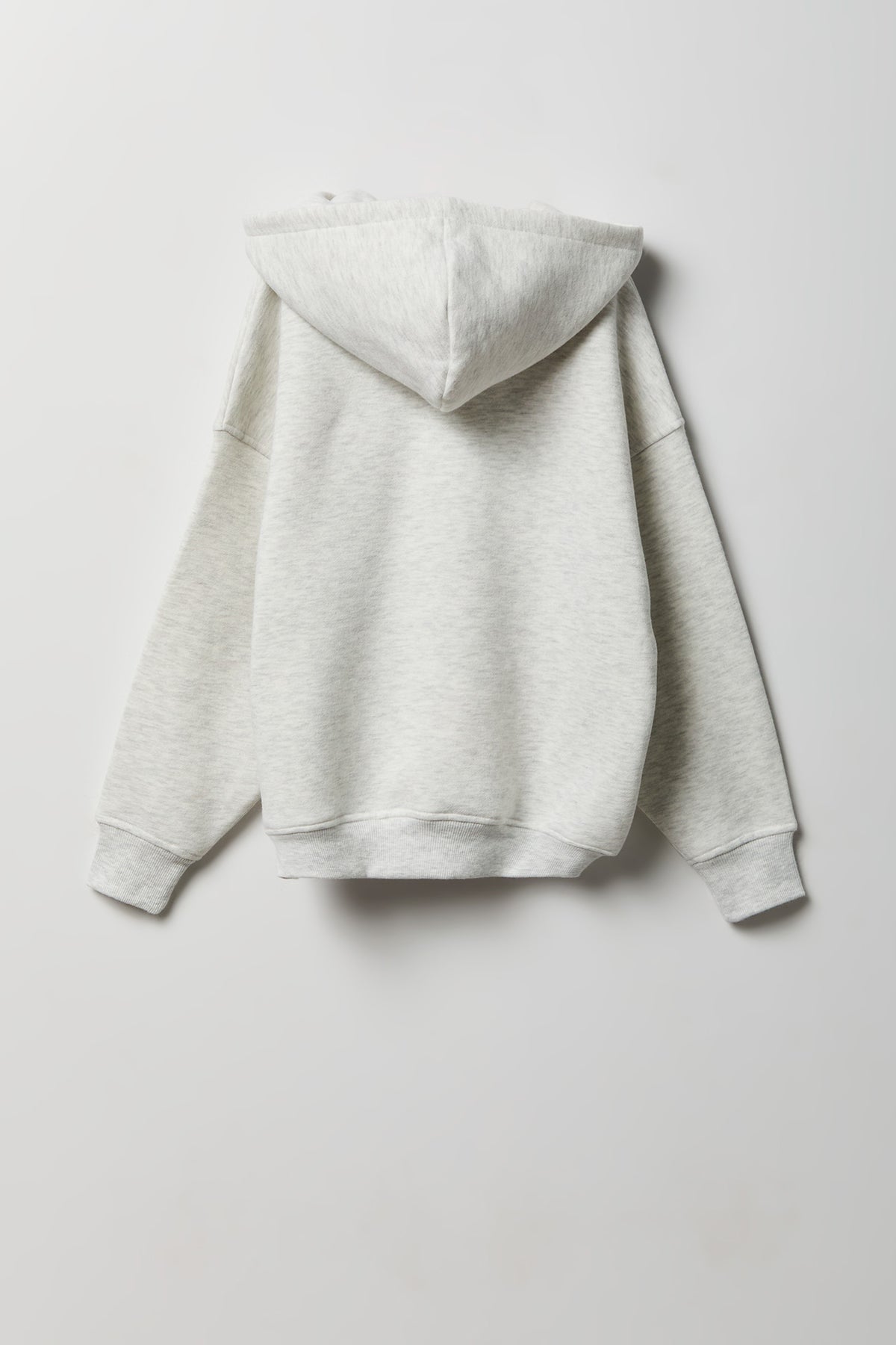 Vue alternative 2. Haut court à capuchon en molleton de luxe pour fille