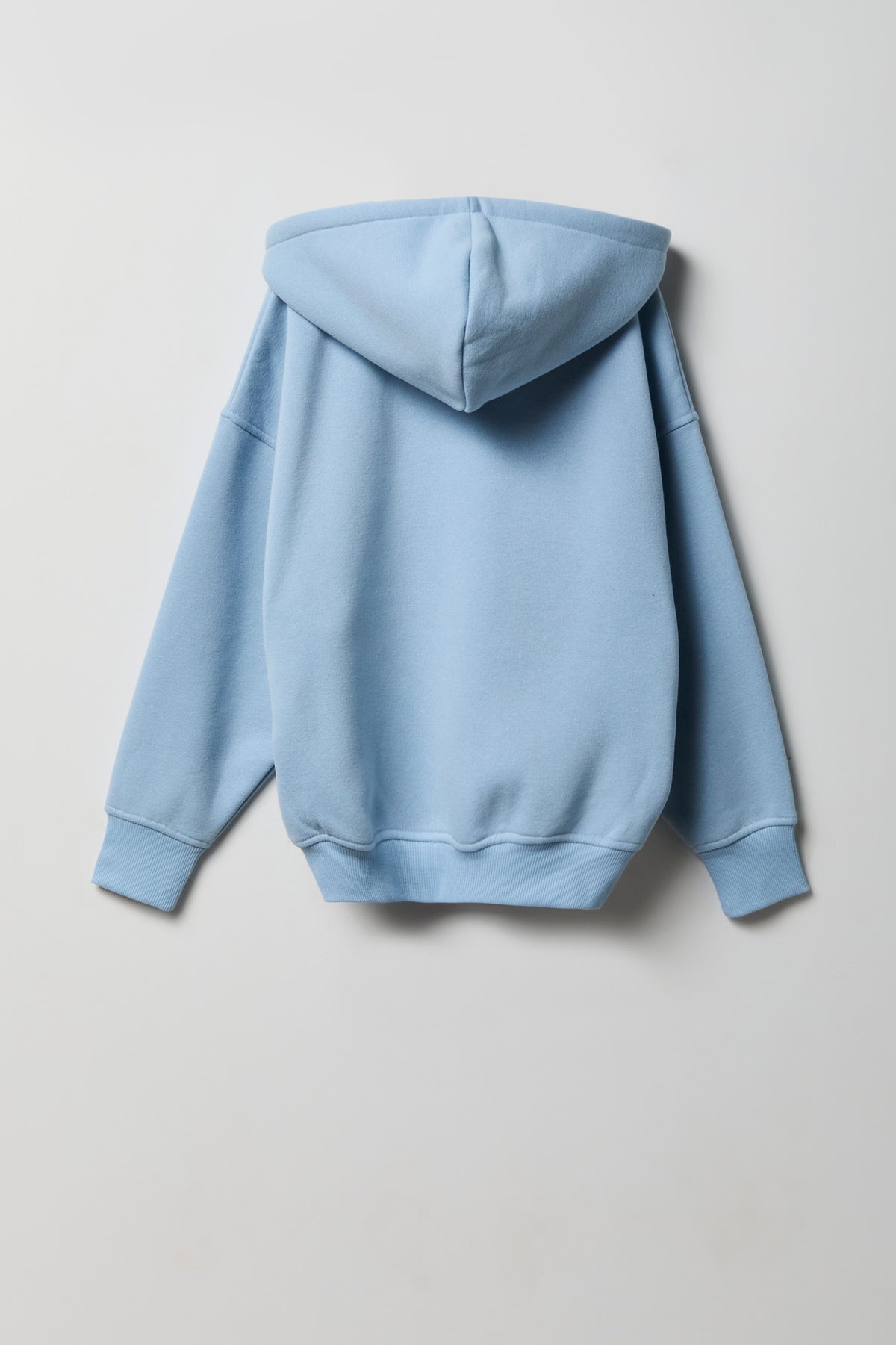Vue alternative 2. Haut court à capuchon en molleton de luxe pour fille