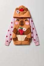 Kids 3D Capybara Character Hoodie