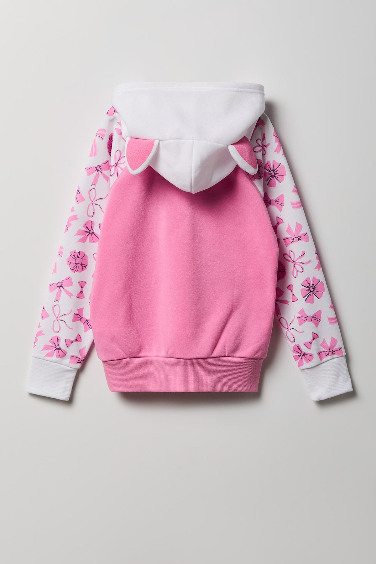 Vue alternative 3. Haut à capuchon Chat 3D pour fille