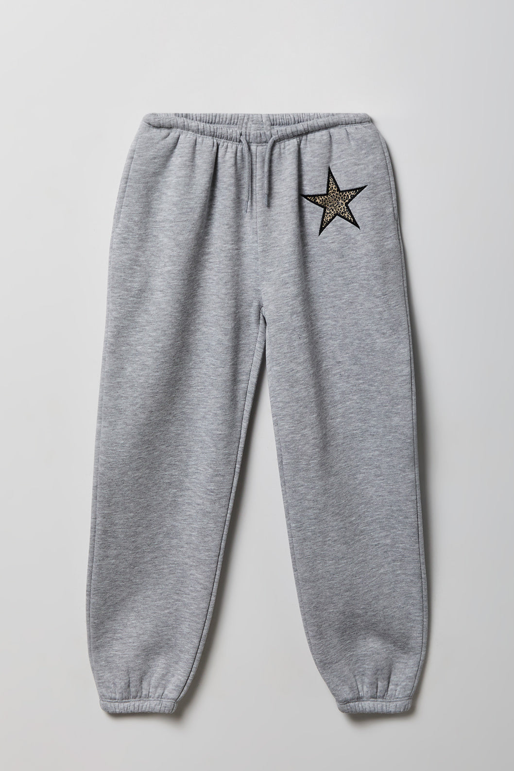 Jogger surdimensionné en molleton imprimé pour fille