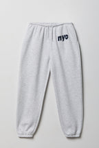 Jogger surdimensionné en molleton imprimé pour fille