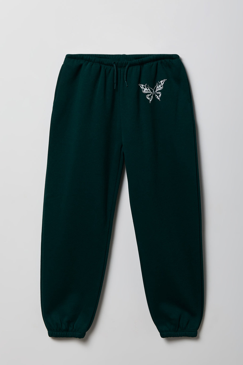 Jogger surdimensionné en molleton imprimé pour fille
