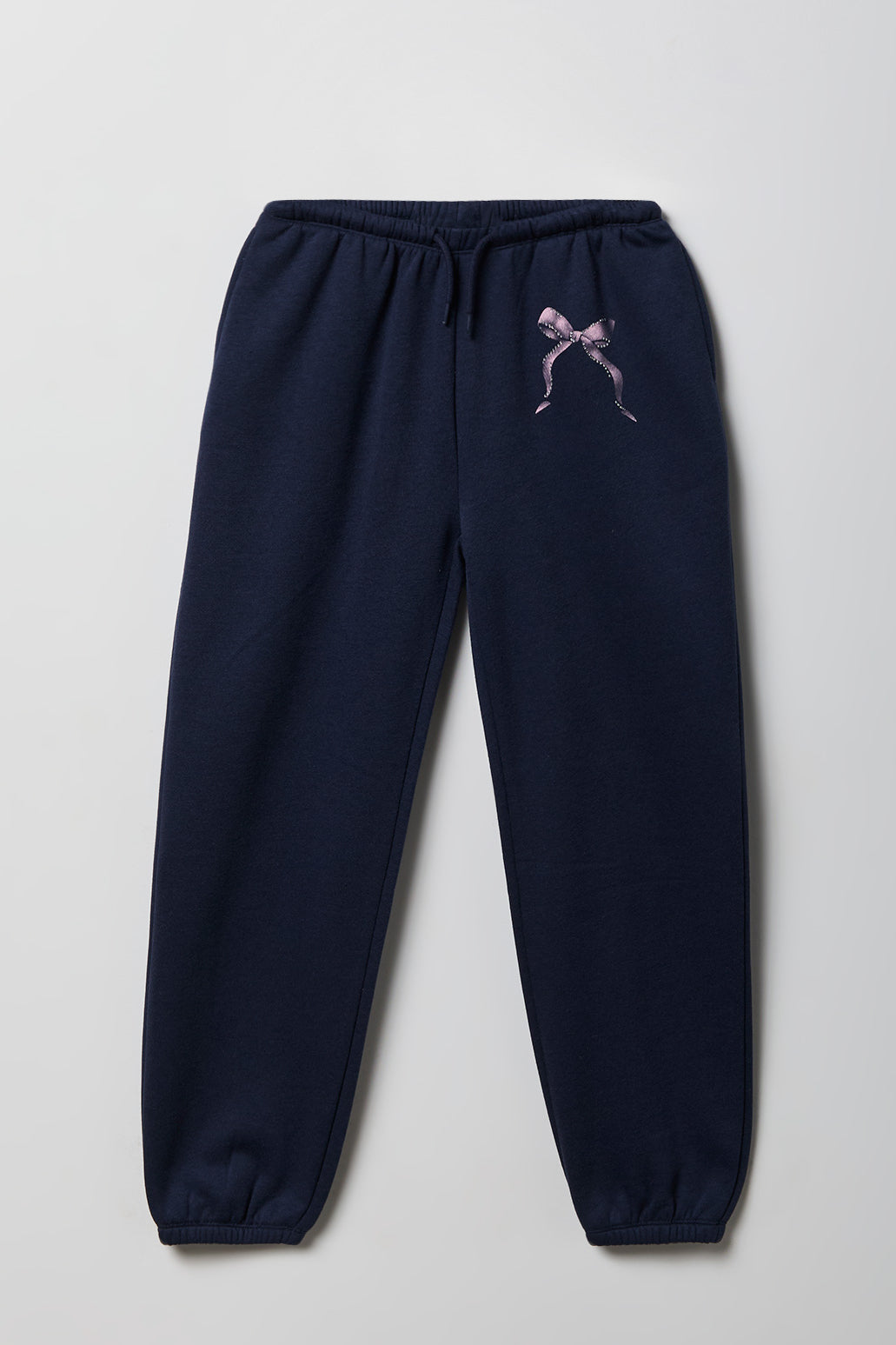 Jogger surdimensionné en molleton imprimé pour fille