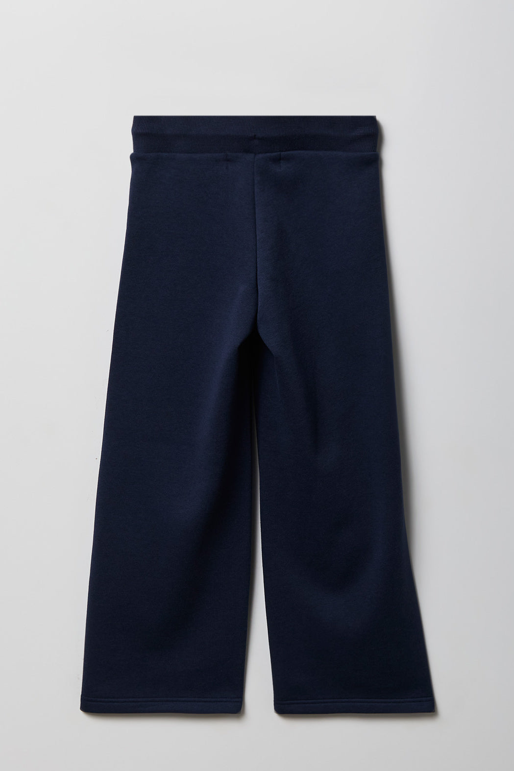 Vue alternative 2. Pantalon d'entraînement à jambe droite en molleton pour fille