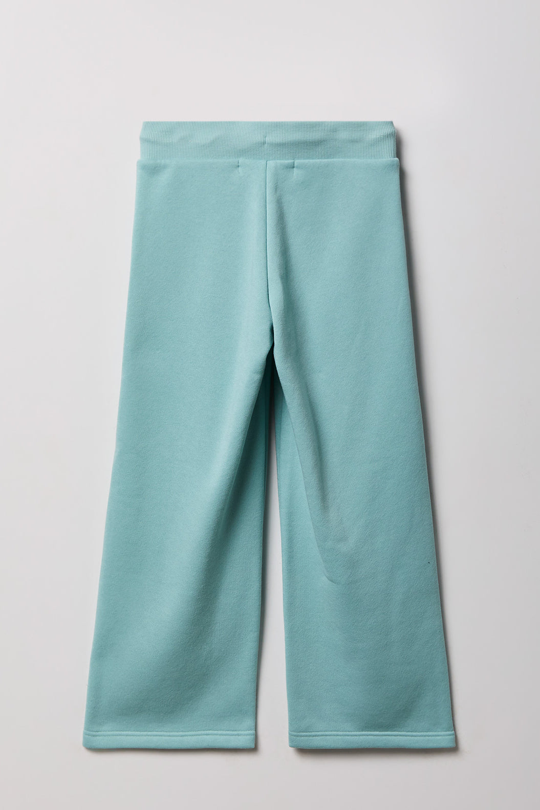 Vue alternative 2. Pantalon d'entraînement à jambe droite en molleton pour fille