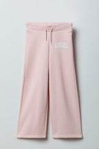 Pantalon d'entraînement à jambe droite en molleton pour fille