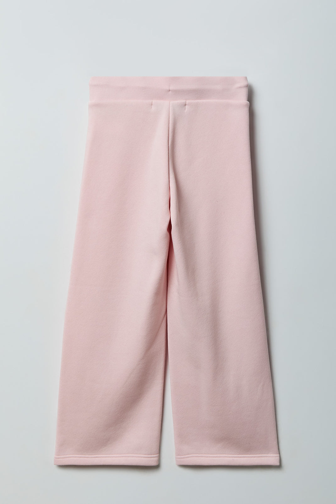 Vue alternative 2. Pantalon d'entraînement à jambe droite en molleton pour fille