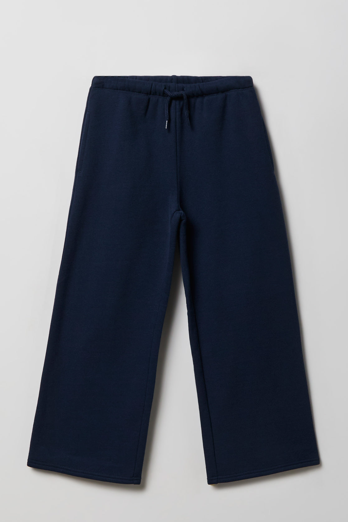 Pantalon d'entraînement à jambe large en molleton de luxe pour fille