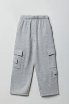 Girls Cargo Fleece Sweatpant
