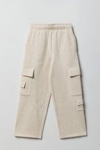 Girls Cargo Fleece Sweatpant