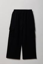 Girls Fleece Cargo Sweatpant