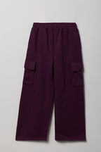 Girls Fleece Cargo Sweatpant