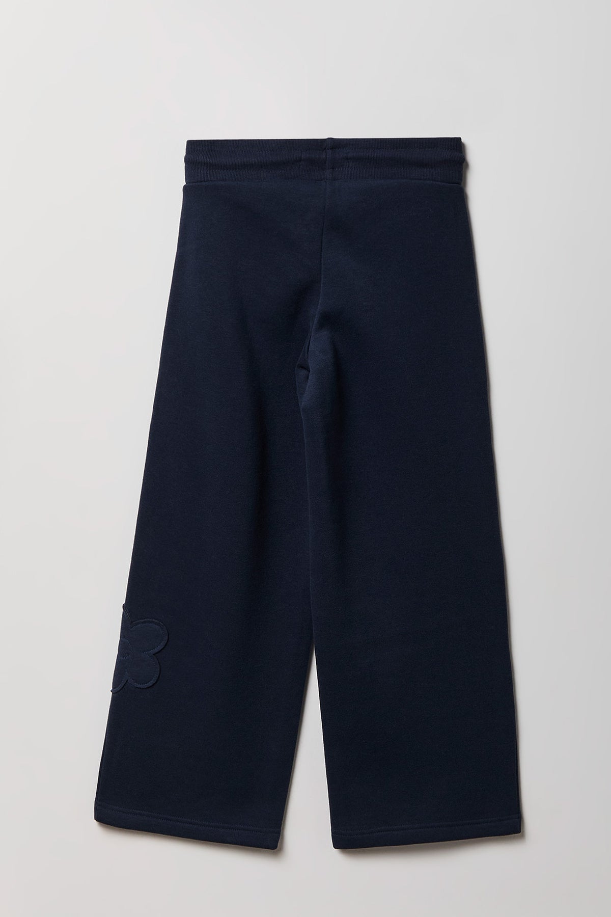 Vue alternative 2. Pantalon d'entraînement à jambe droite en molleton pour fille