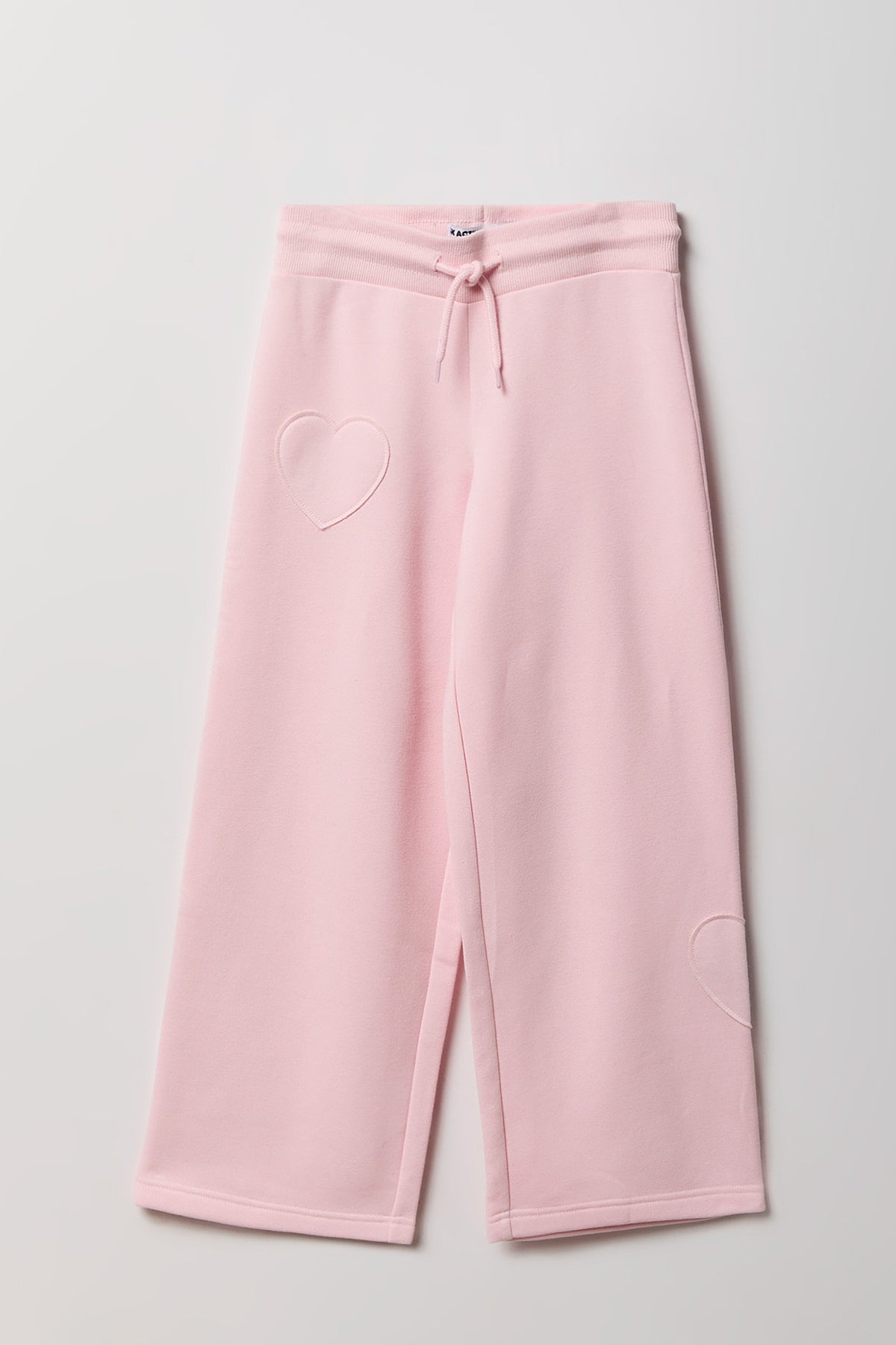 Girls Fleece Straight Leg Sweatpant - Light Pink