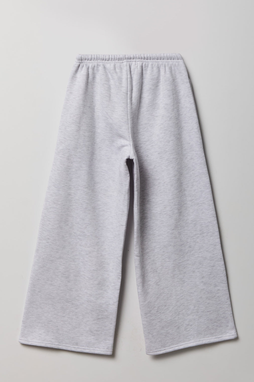 Vue alternative 2. Pantalon d'entraînement à jambe ultralarge en molleton de luxe pour fille