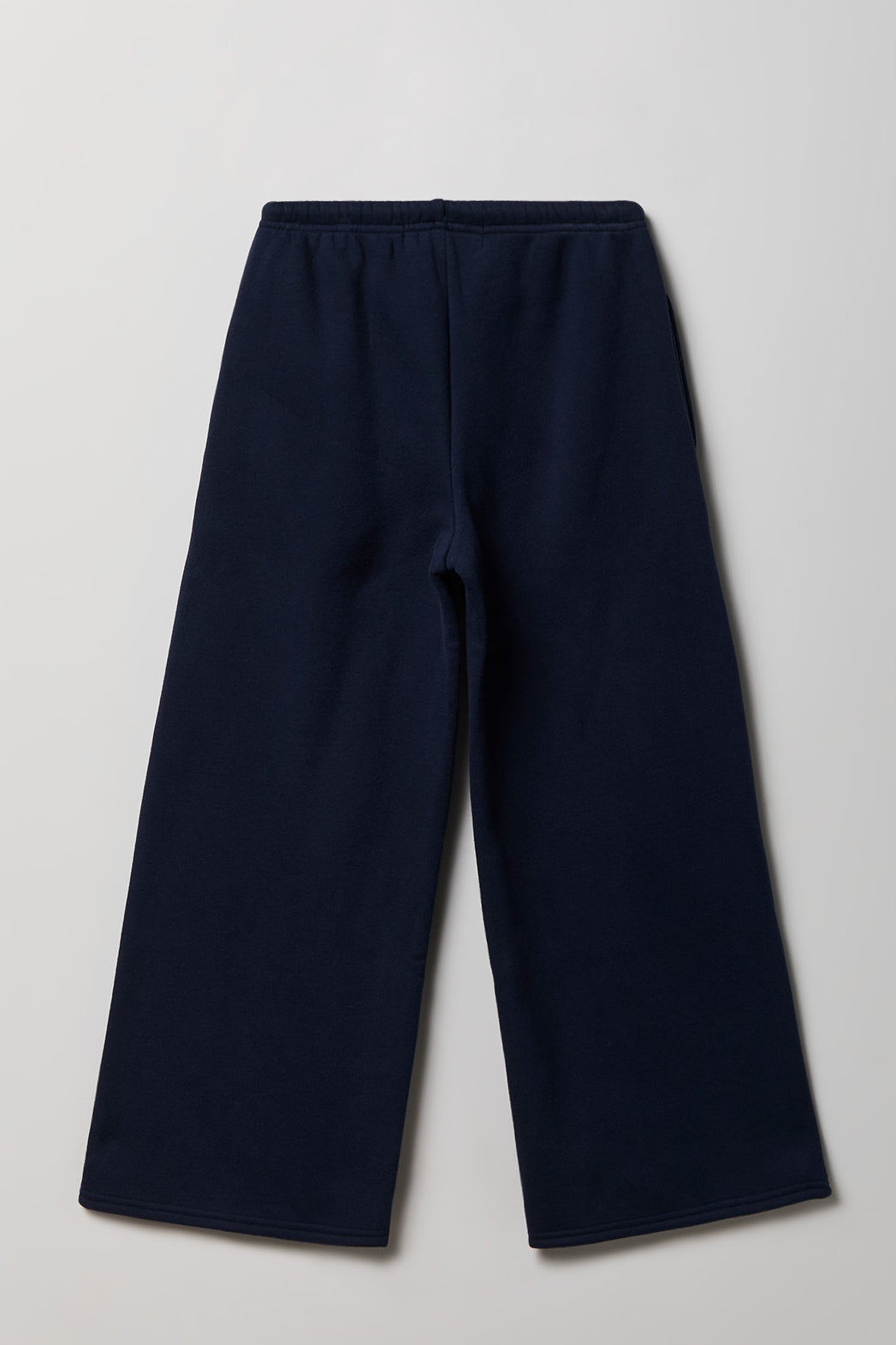 Vue alternative 2. Pantalon d'entraînement à jambe ultralarge en molleton de luxe pour fille