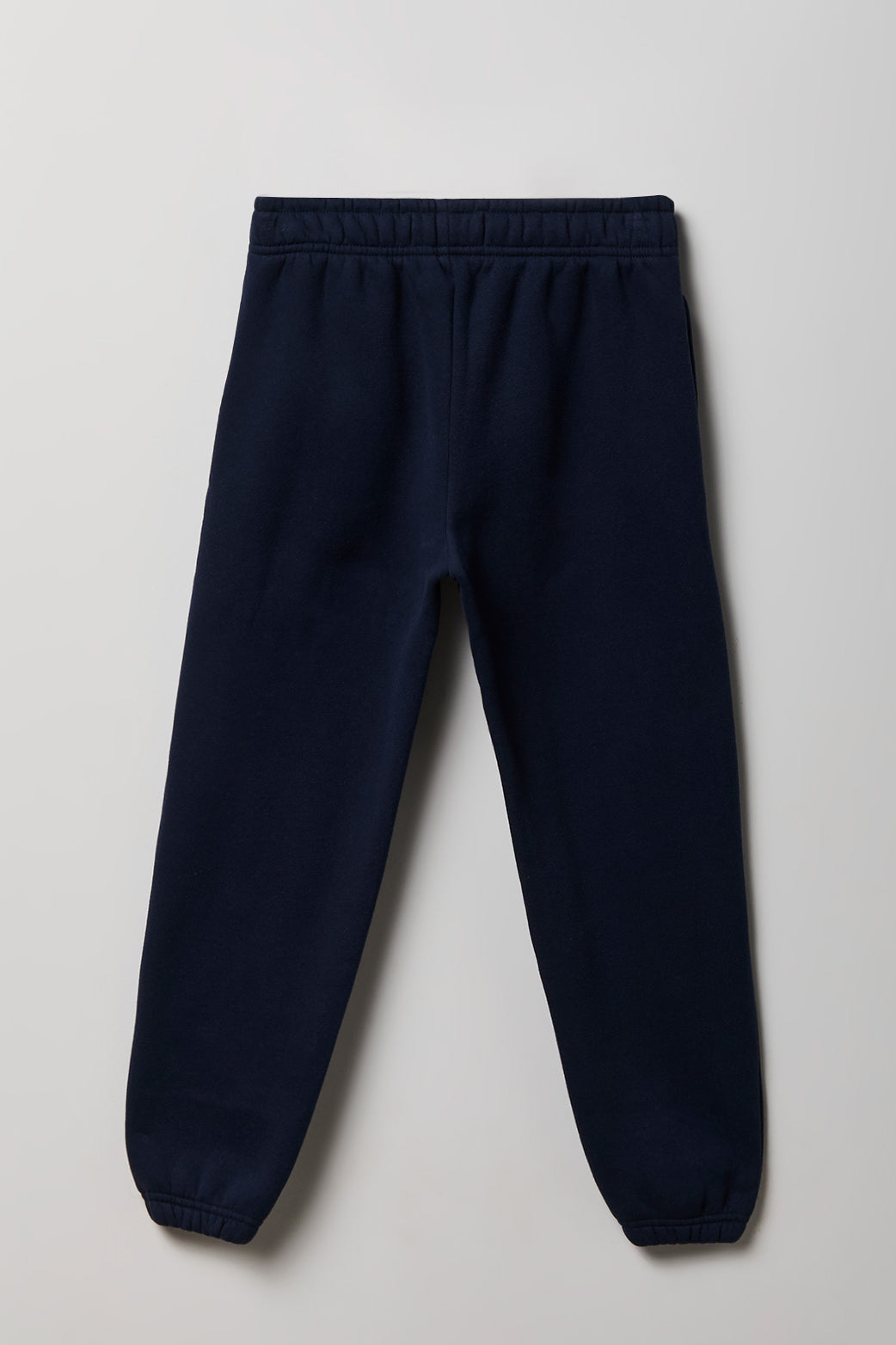 Alt View 2. Girls Luxe Fleece Oversized Jogger - Navy
