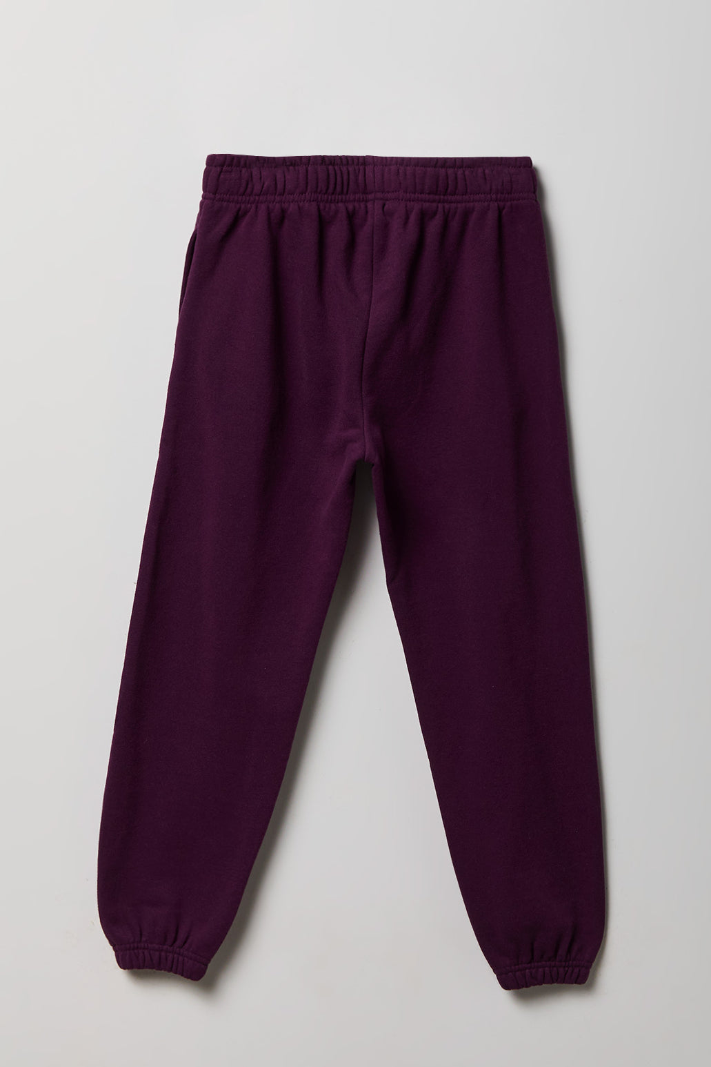 Alt View 2. Girls Luxe Fleece Oversized Jogger - Purple