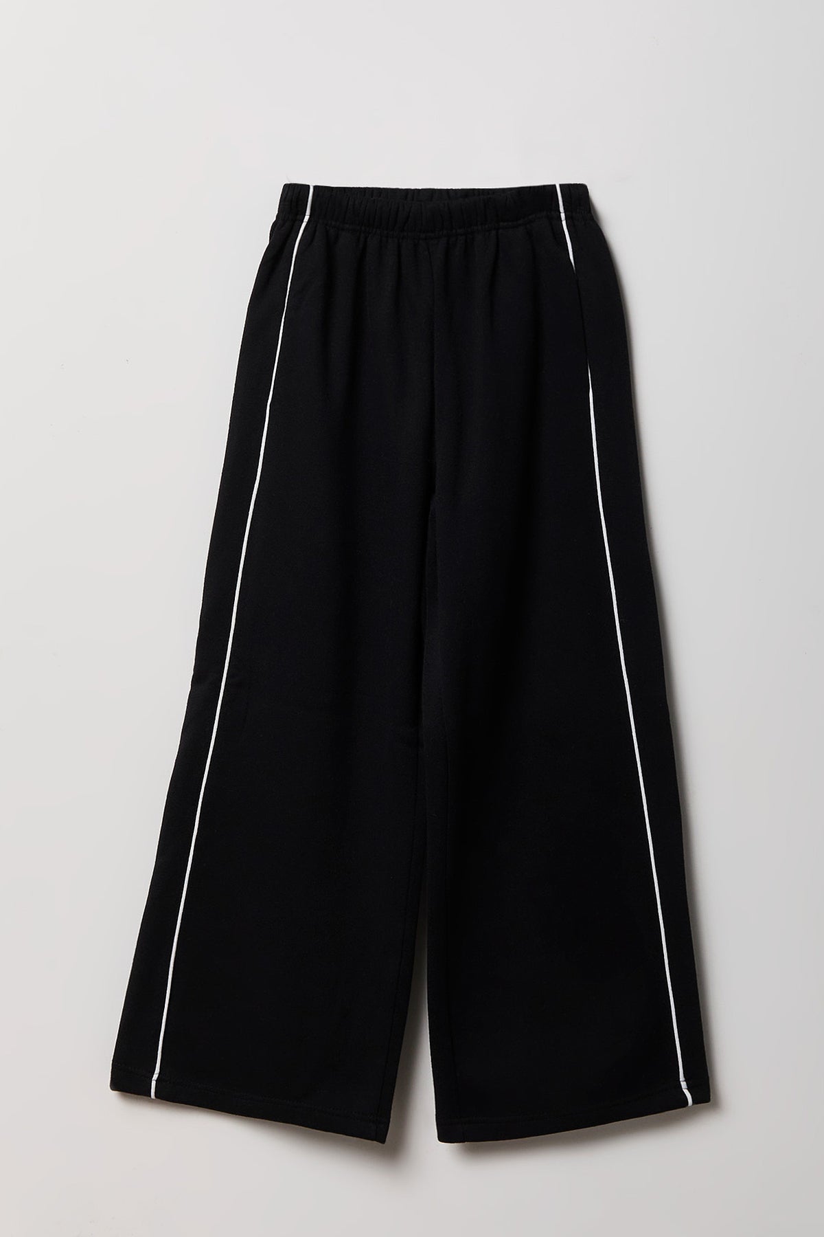 Pantalon d'entraînement à jambe large en molleton pour fille