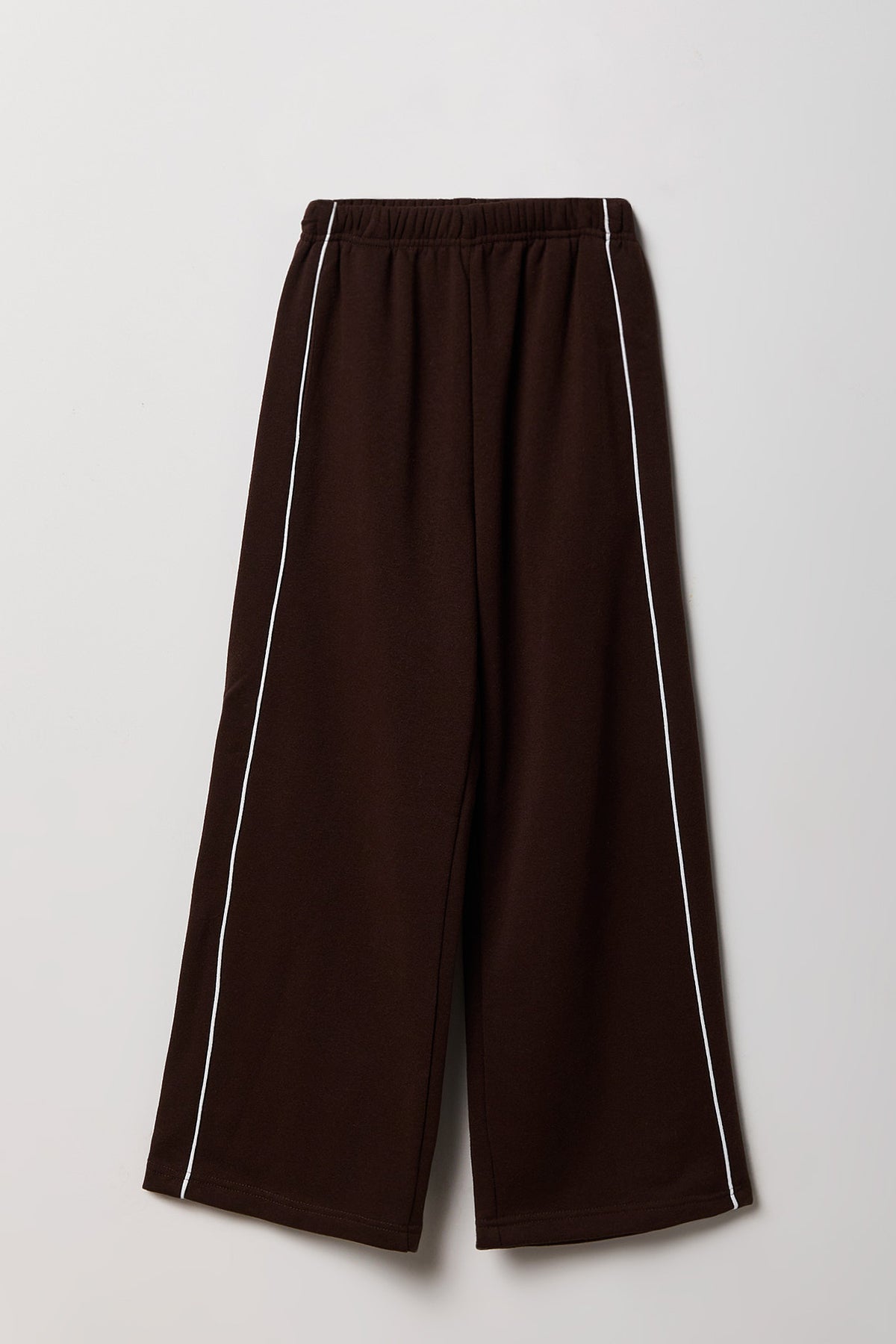 Pantalon d'entraînement à jambe large en molleton pour fille