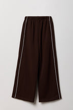 Pantalon d'entraînement à jambe large en molleton pour fille