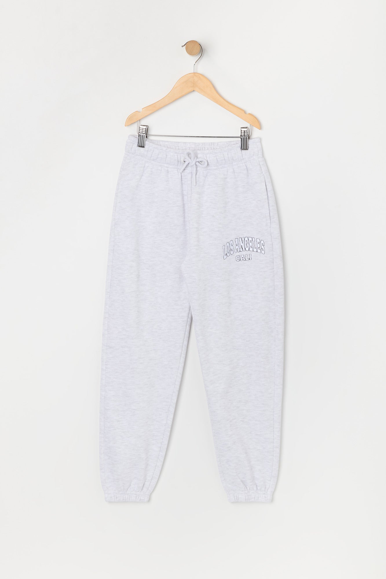 Girls Los Angeles Embroidered Fleece Jogger