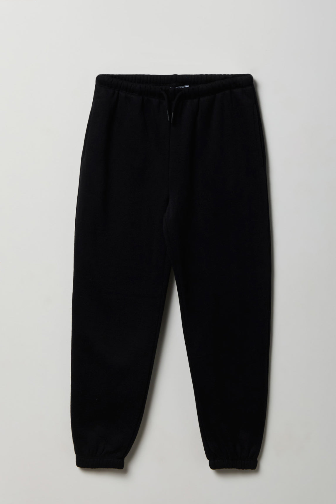 Girls Fleece Oversized Jogger - Black