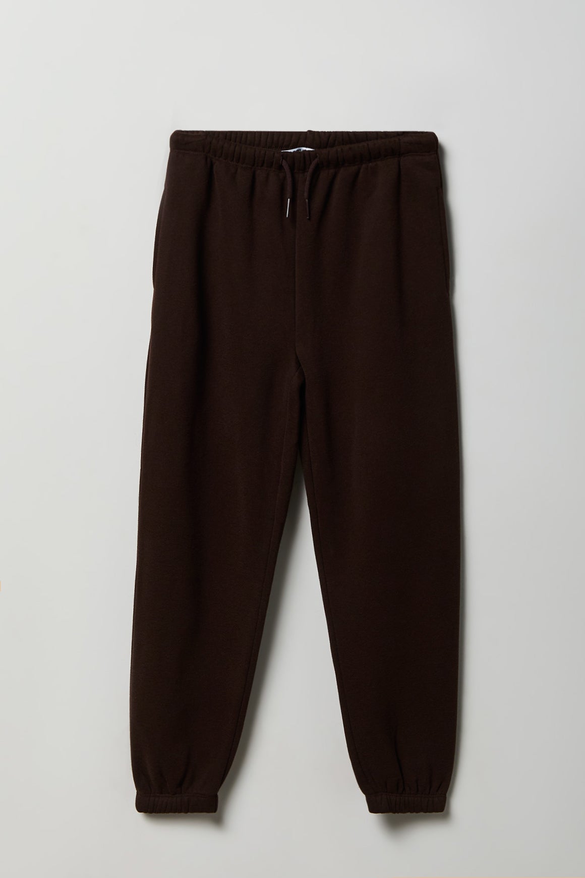 Girls Fleece Oversized Jogger - Brown
