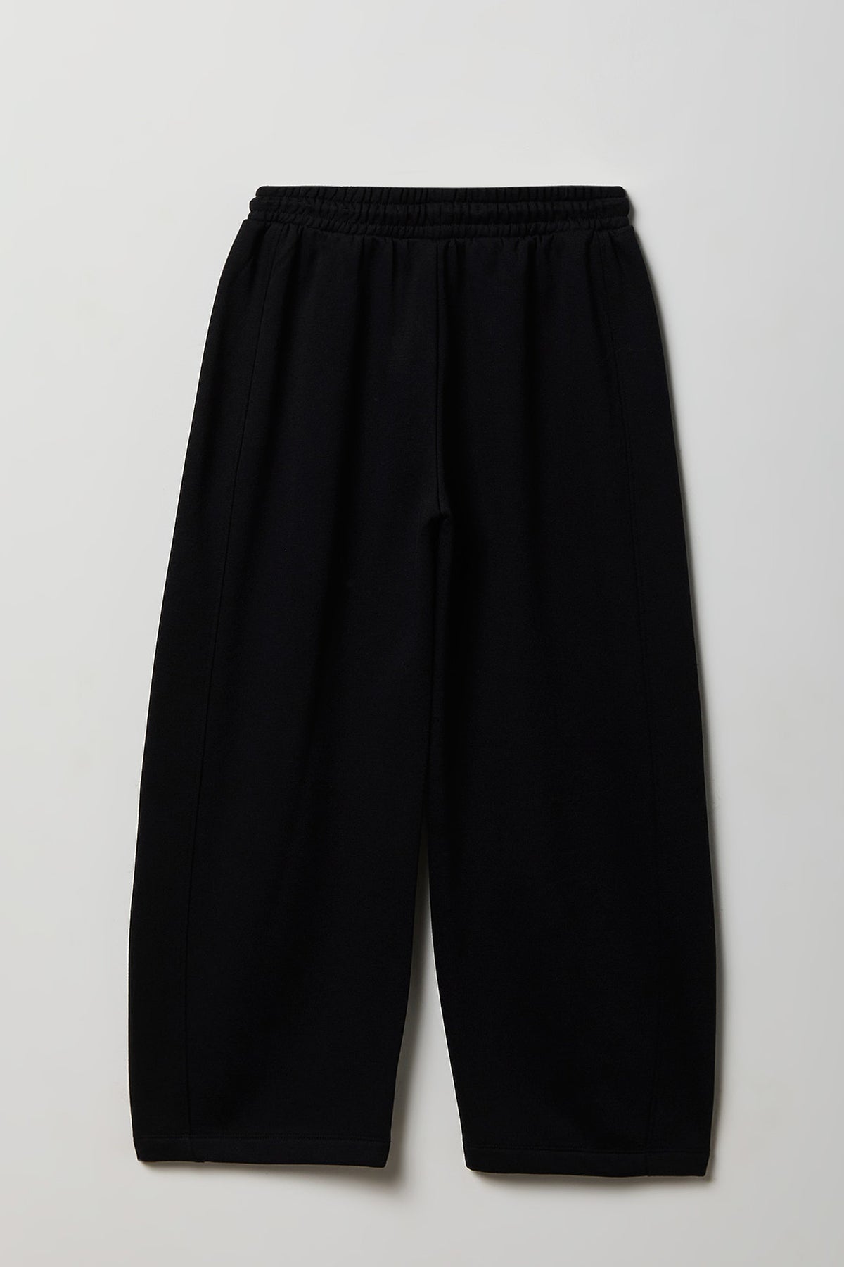 Alt View 2. Girls Fleece Barrel Sweatpant - Black