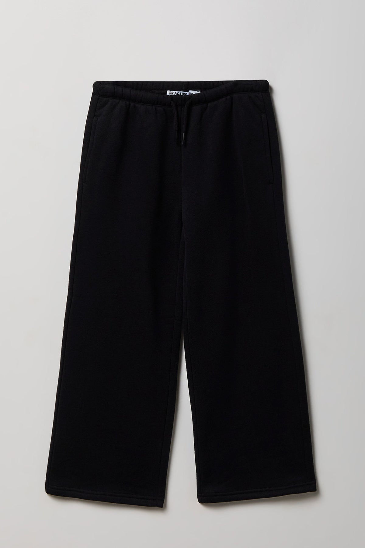 Pantalon d'entraînement à jambe large en molleton de luxe pour fille