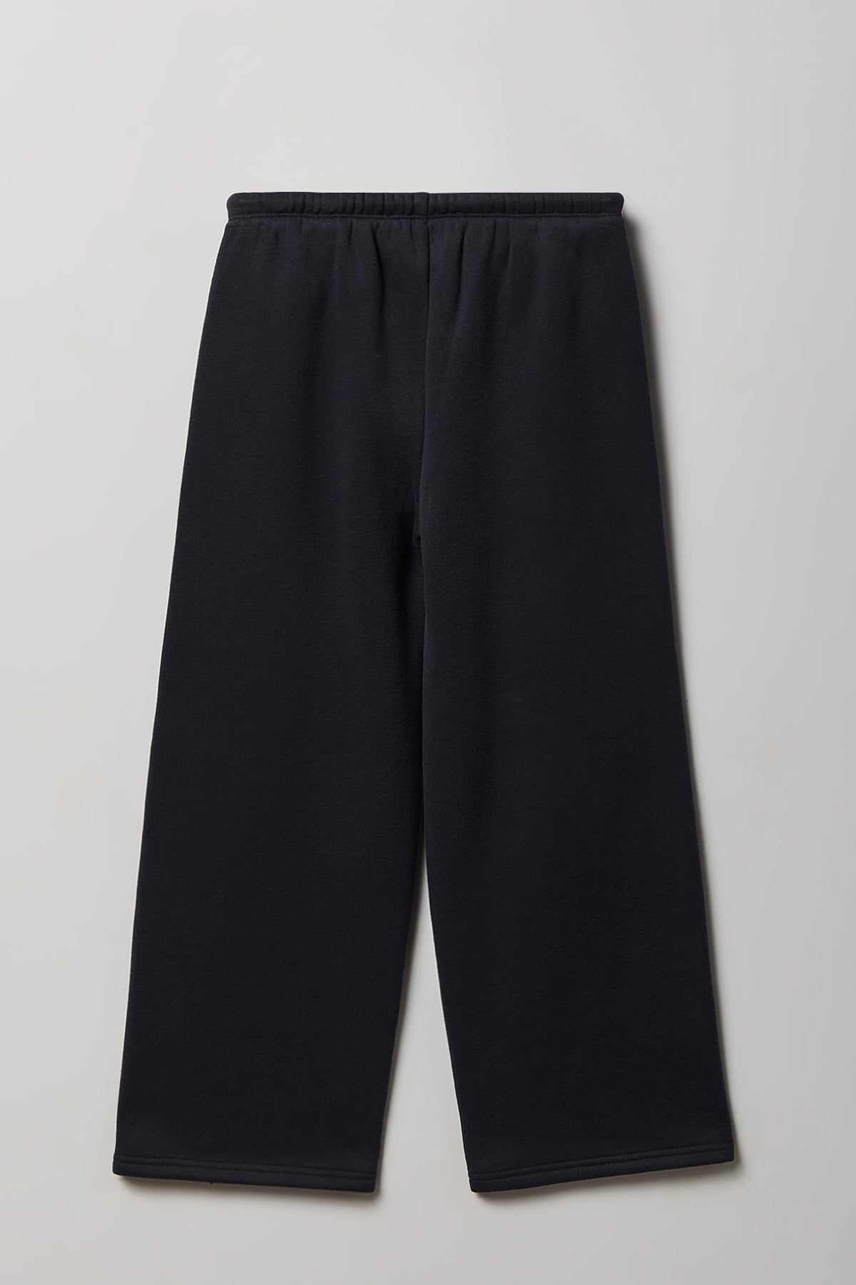 Alt View 2. Girls Luxe Fleece Wide Leg Sweatpant - Dark Grey