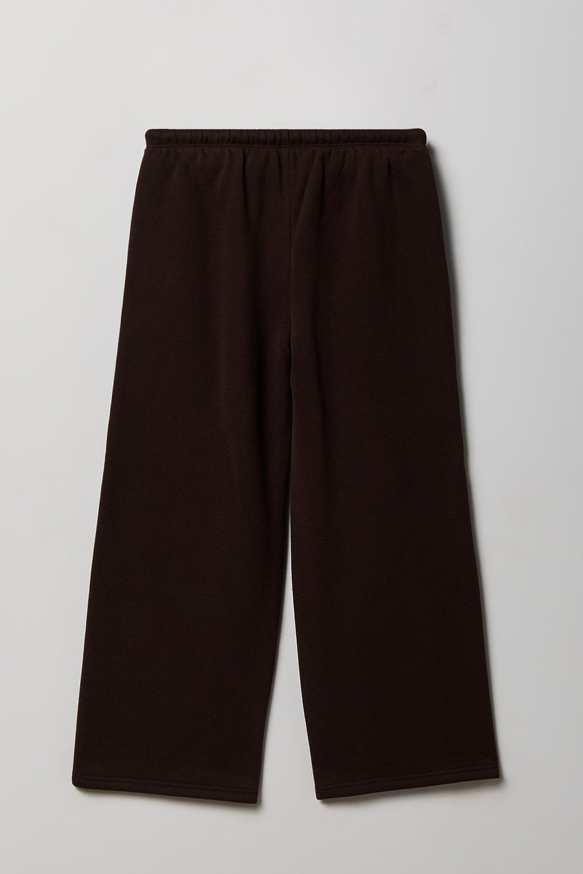 Alt View 2. Girls Luxe Fleece Wide Leg Sweatpant - Brown