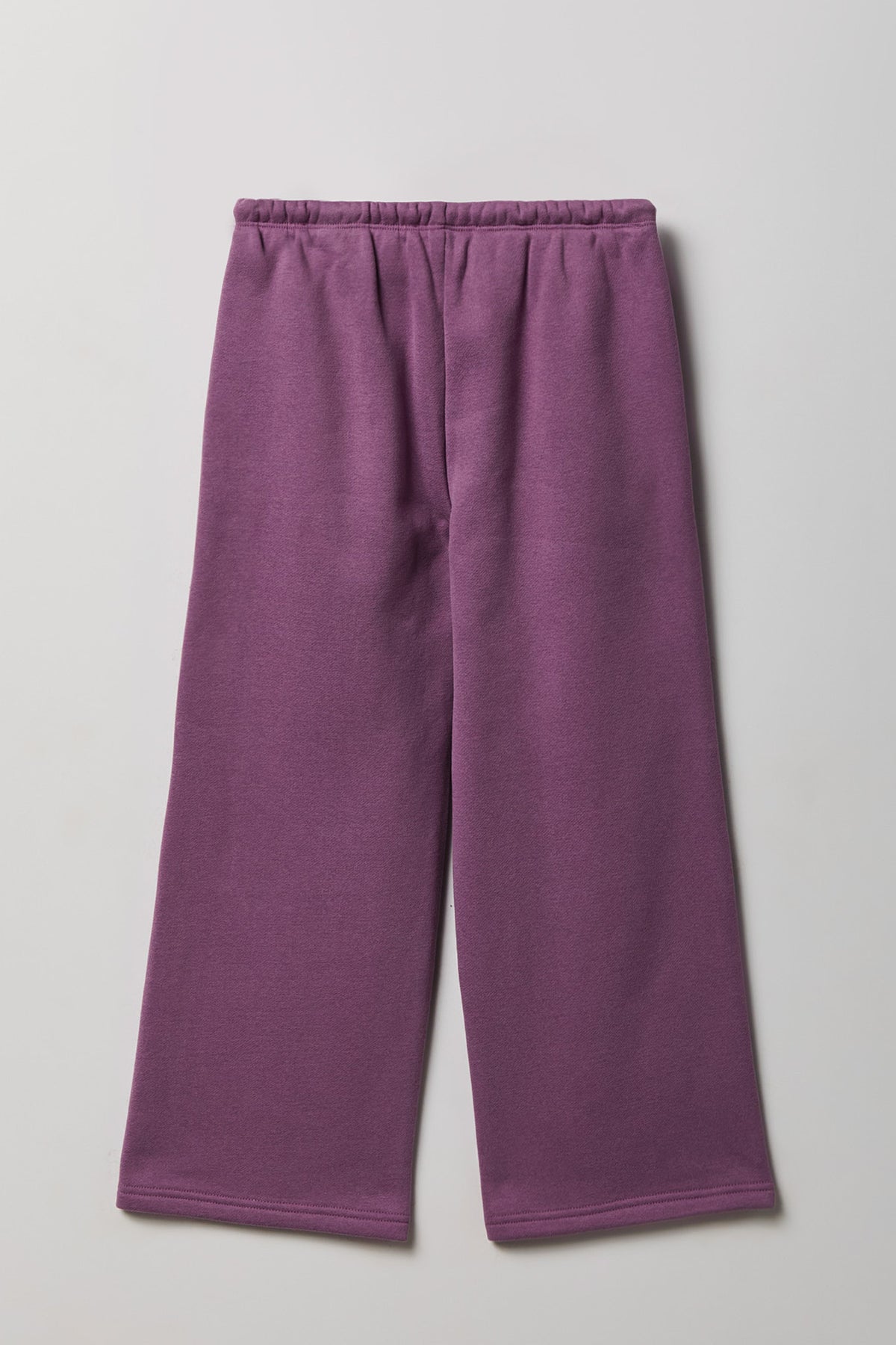 Vue alternative 2. Pantalon d'entraînement à jambe large en molleton de luxe pour fille