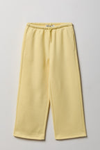 Girls Luxe Fleece Wide Leg Sweatpant