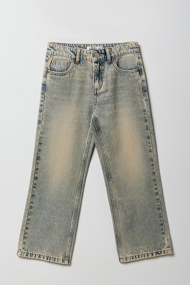 Girls Rigid Low Rise Baggy Jean