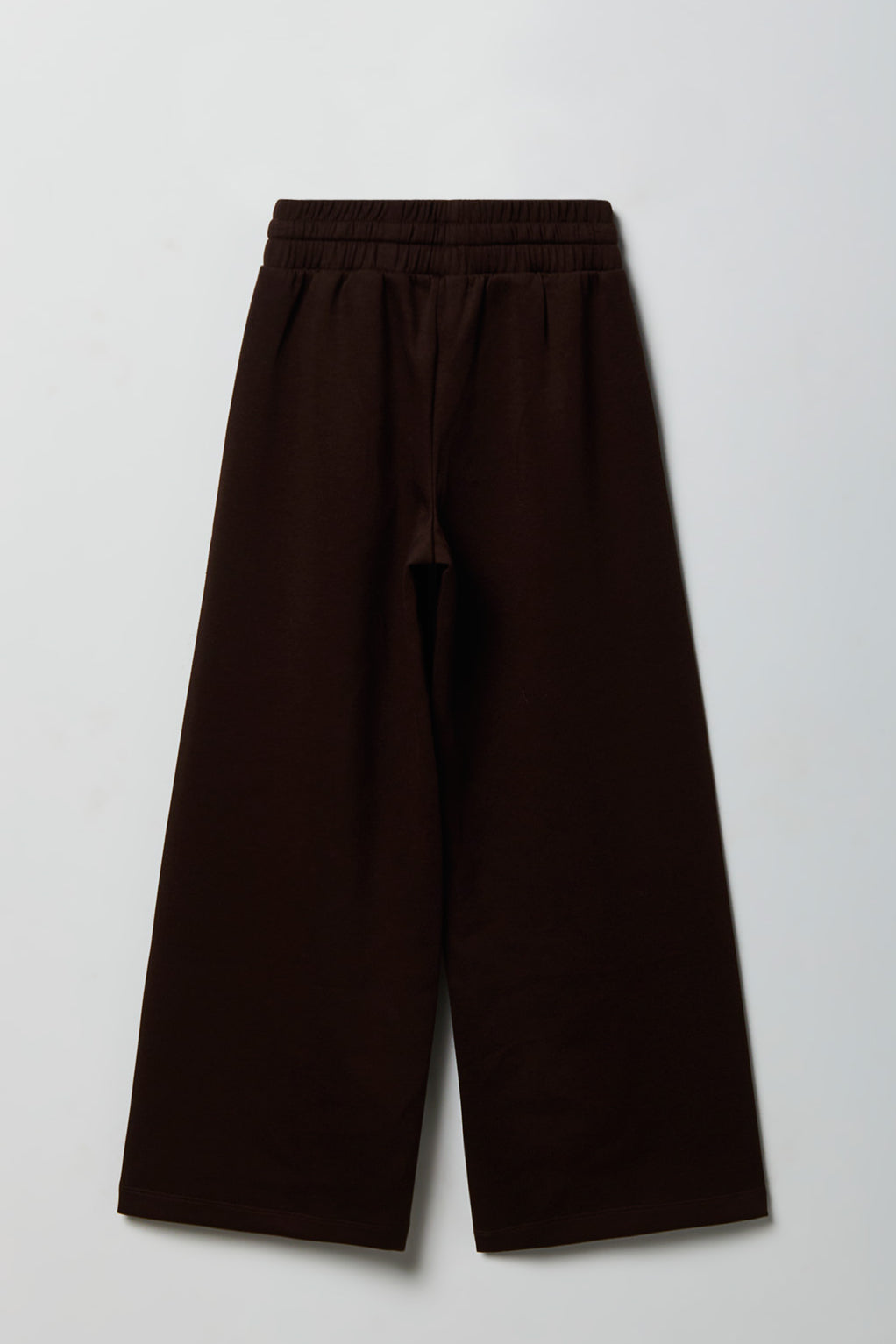 Alt View 2. Girls Soft Wide Leg Pant - Brown