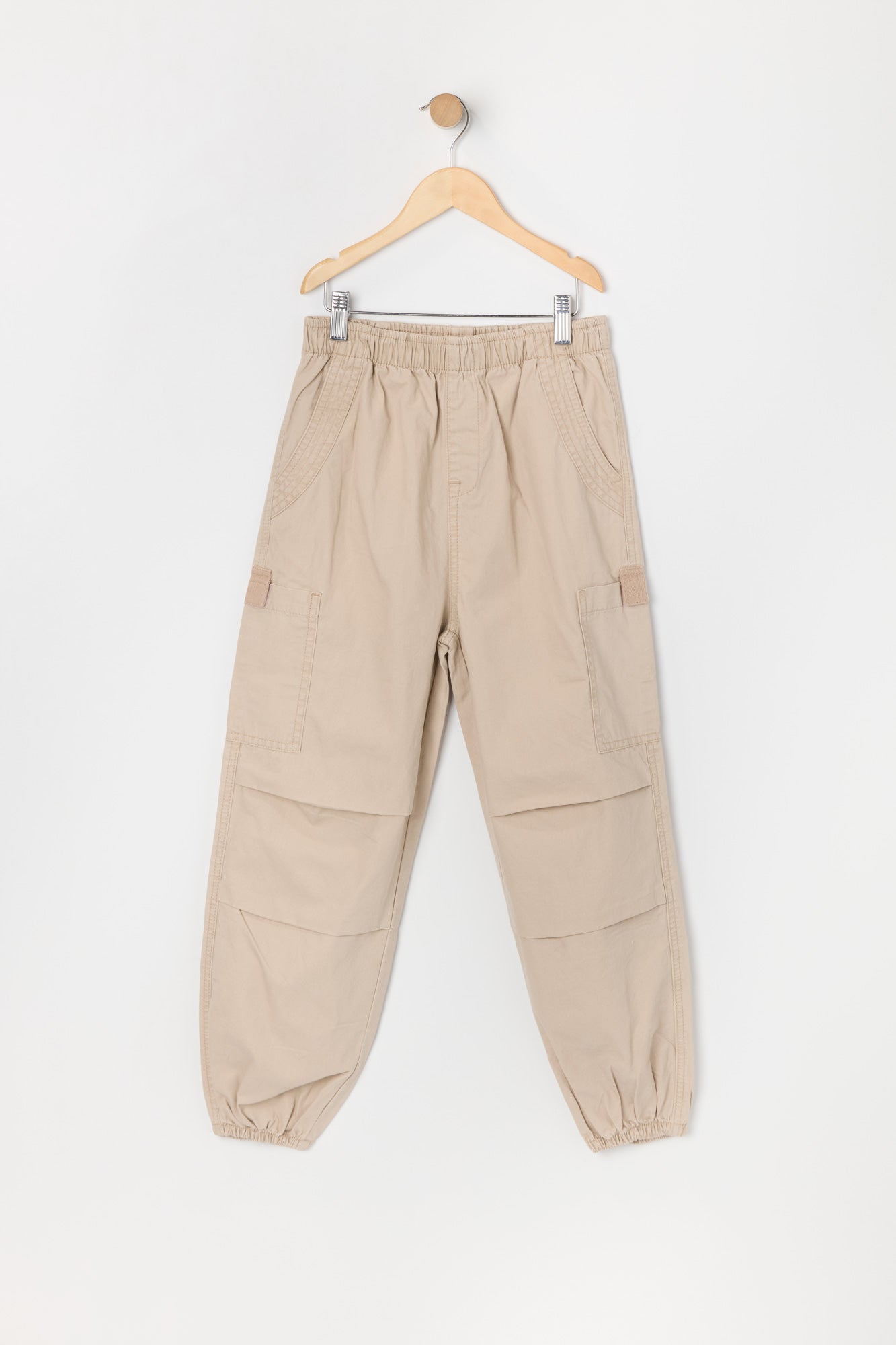 Girls Cargo Parachute Jogger