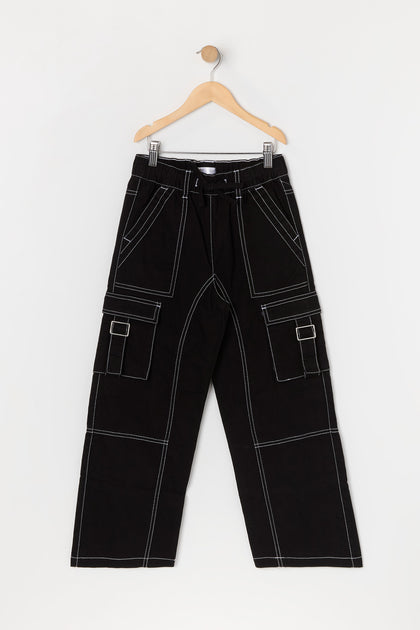 Girls Straight Leg Cargo Pant