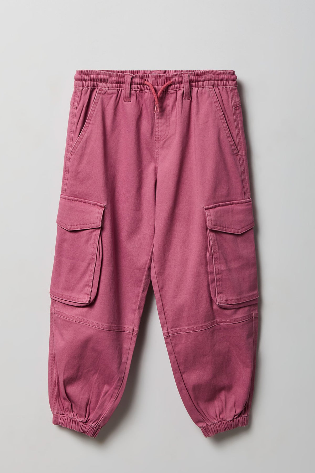 Jogger cargo à taille basse pour fille