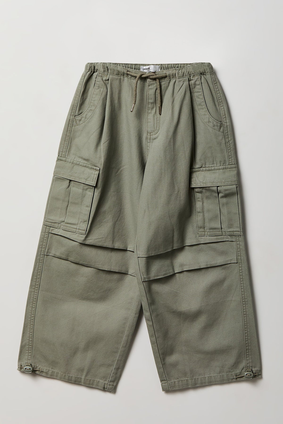 Pantalon parachute cargo pour fille
