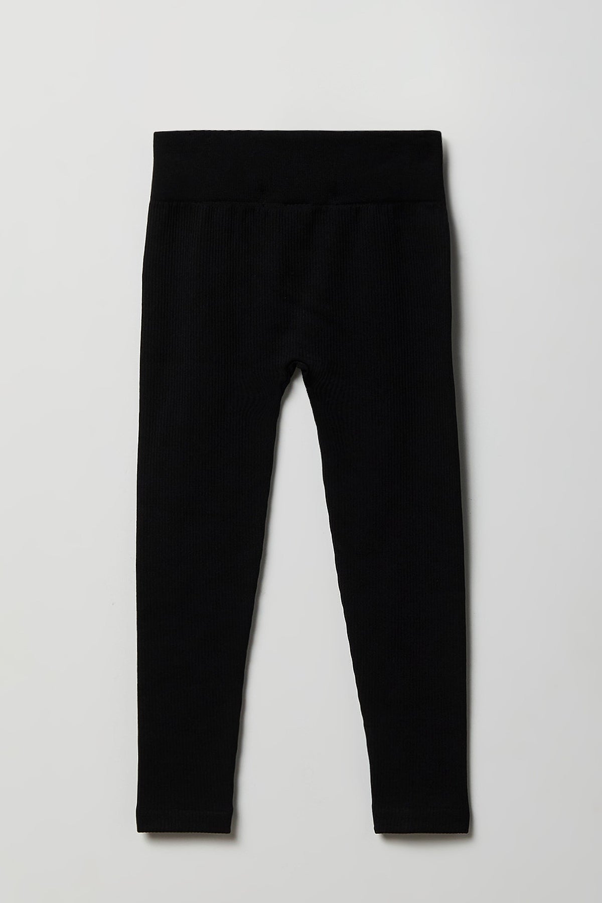 Alt View 5. Girls Seamless Ribbed Legging (2 Pack) - Charcoal