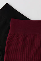 Girls Seamless Ribbed Legging (2 Pack)