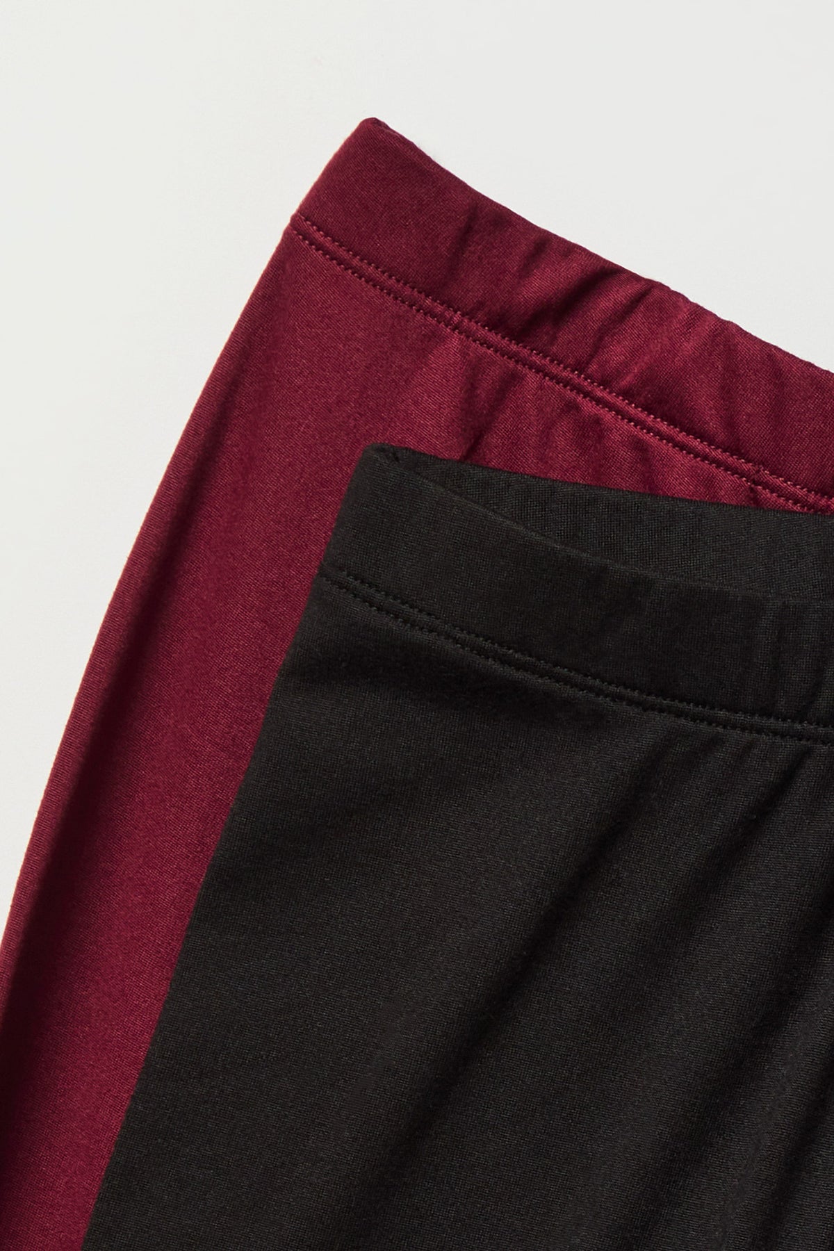 Legging en molleton doux pour filles (paquet de 2)