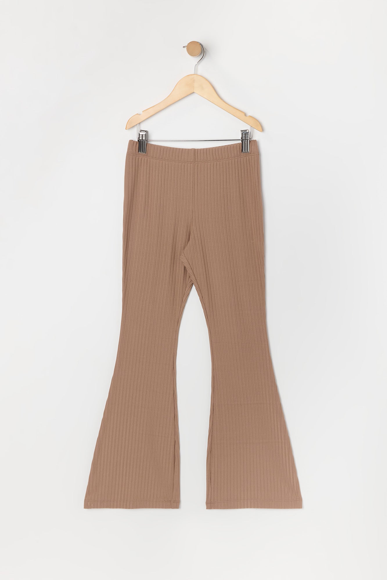 Pantalon cÃ´telÃ© Ã  jambe Ã©vasÃ©e pour fille