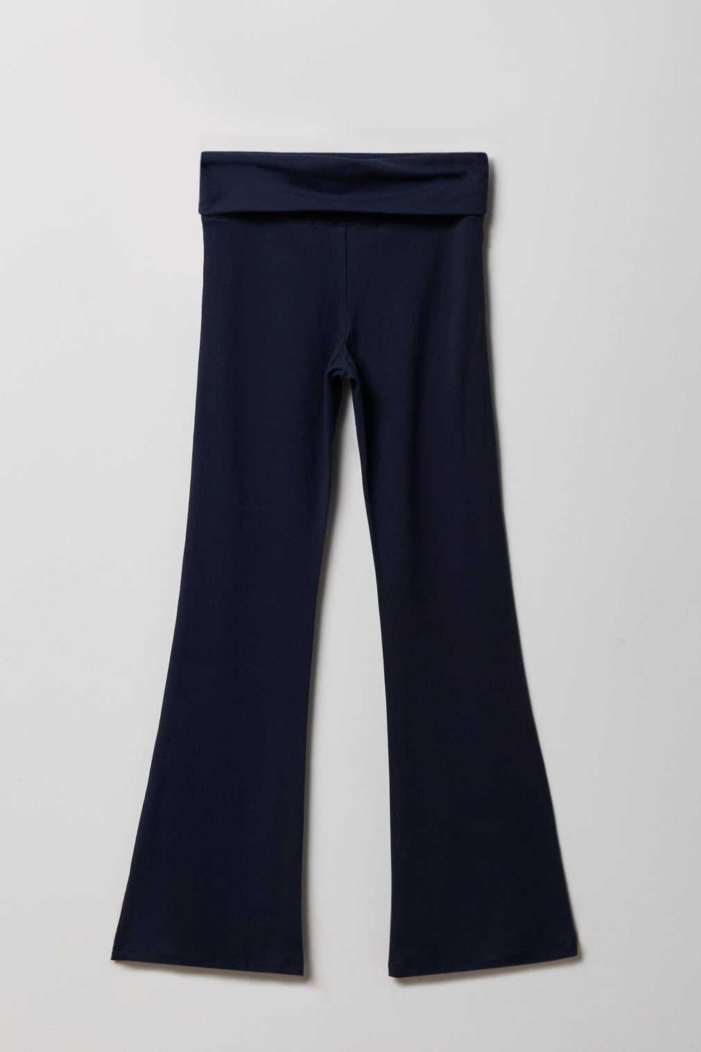 Vue alternative 2. Legging à jambe évasée avec taille repliée pour fille