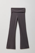 Girls Foldover Waist Flare Legging