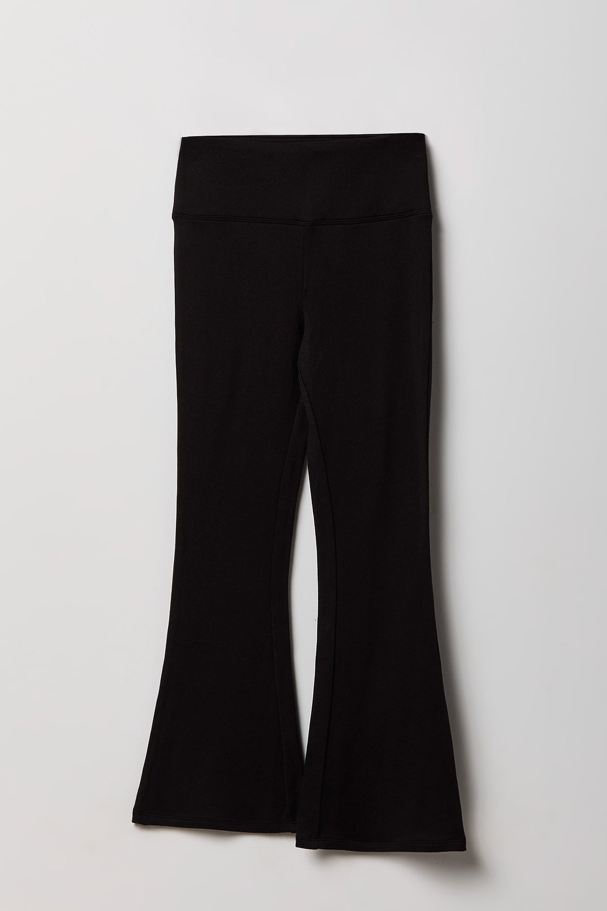 Girls Soft Flare Legging - Black