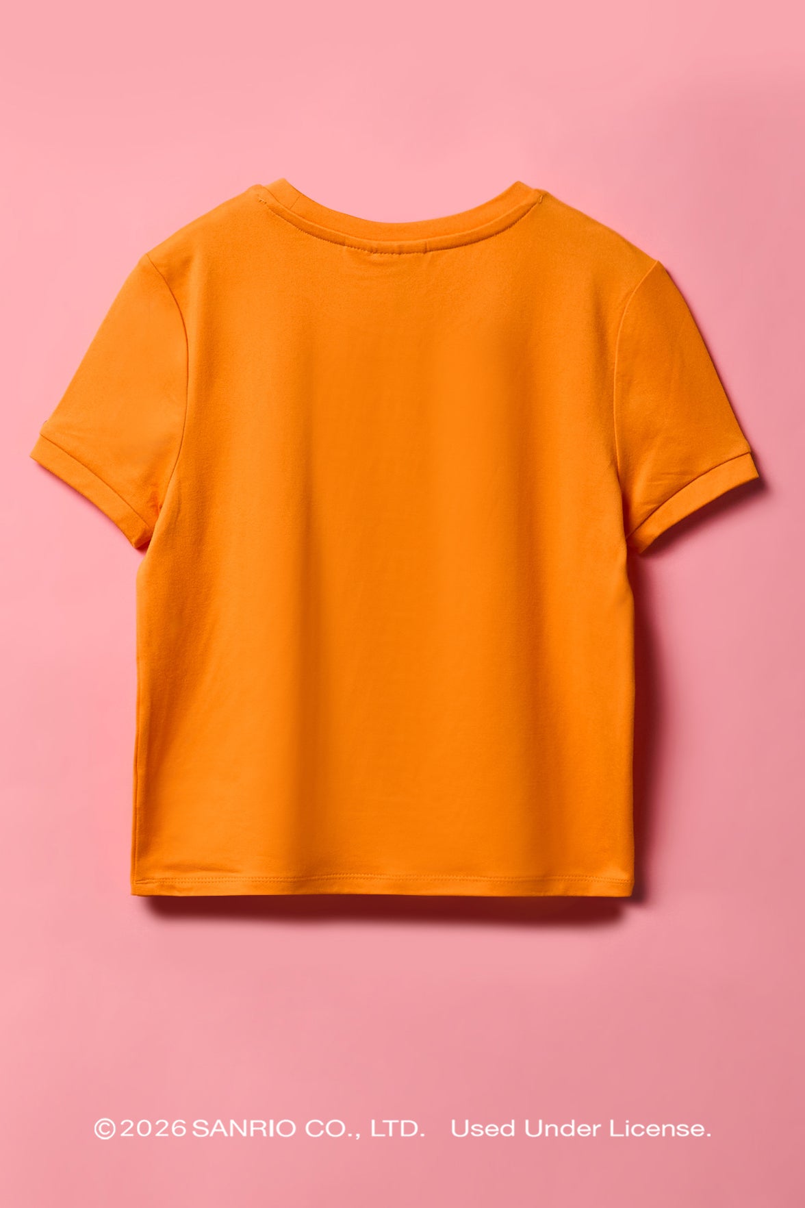 Alt View 3. Hello Kitty® Girls Halloween T-Shirt & Short Pajama Set - Orange